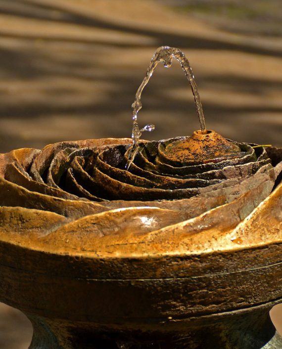 Rose of Time Fountain designed and installed by leading swimming pool and water feature contractors in Kenya
