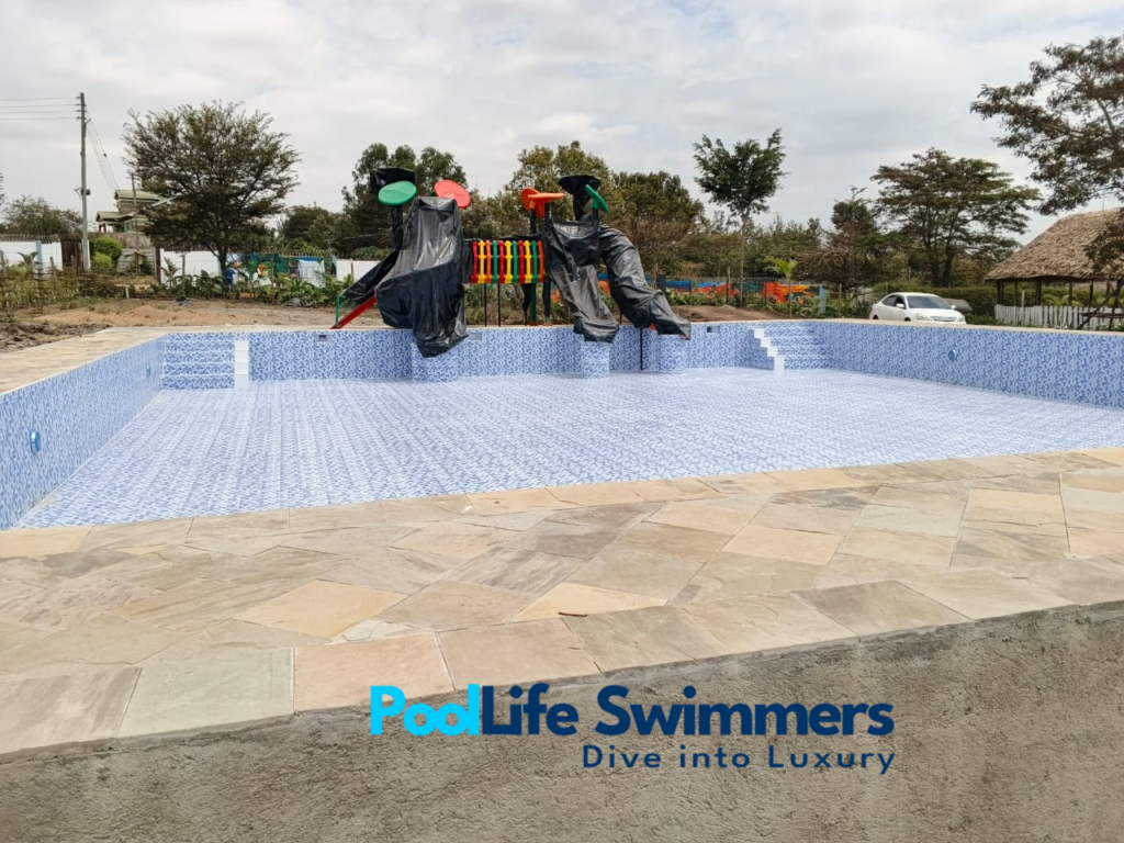 landless Thika swimming construction 