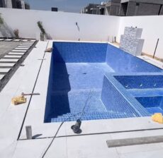 Residential swimming pool constructed by Pool Life Swimmers in Karen, Nairobi